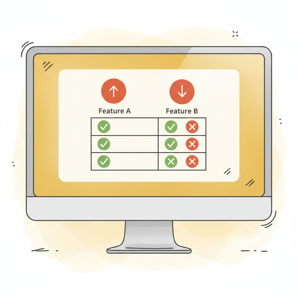 Side-by-side comparison table of Google Meet co-presenter versus copresent.app features.